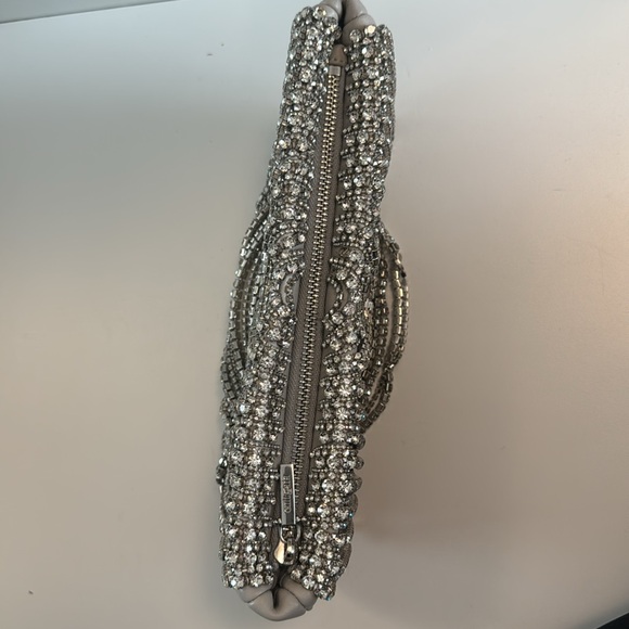 NWT CULT GAIA LAEL CLUTCH IN LIGHT GRAY + CRYSTALS🪩 - Picture 13 of 13